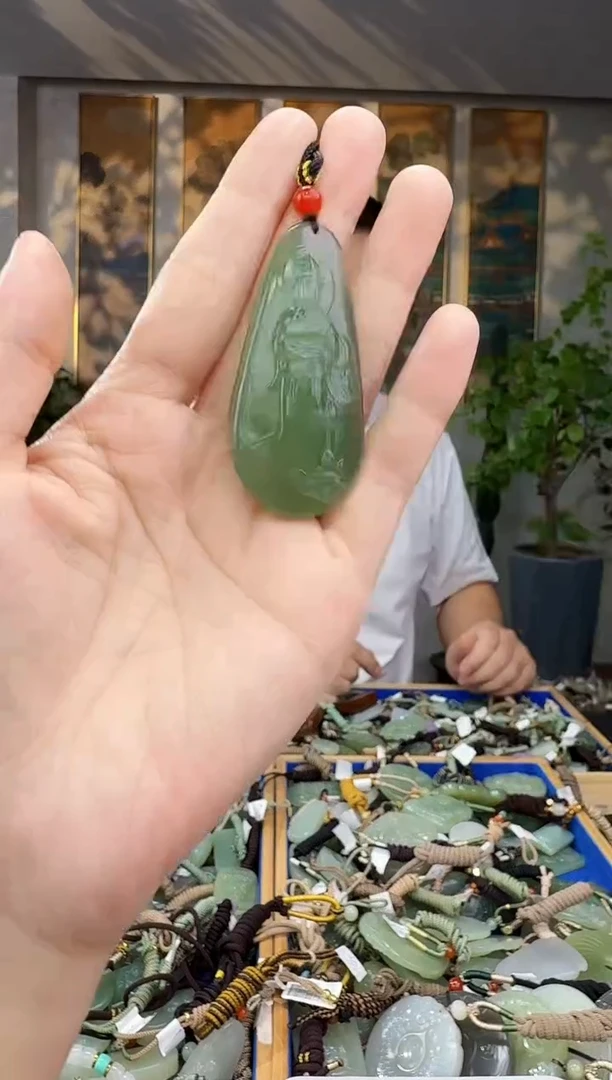 未镶嵌和田玉挂件拍一发一