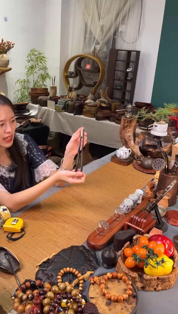 云*忱紫光檀茶夹