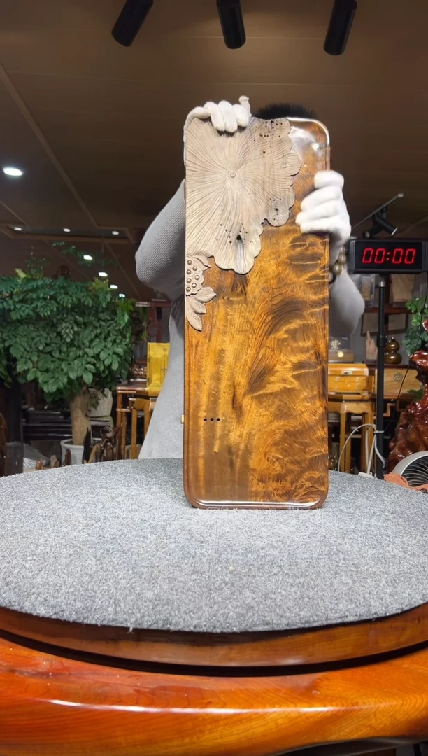 金丝楠广****室金丝楠木茶盘1