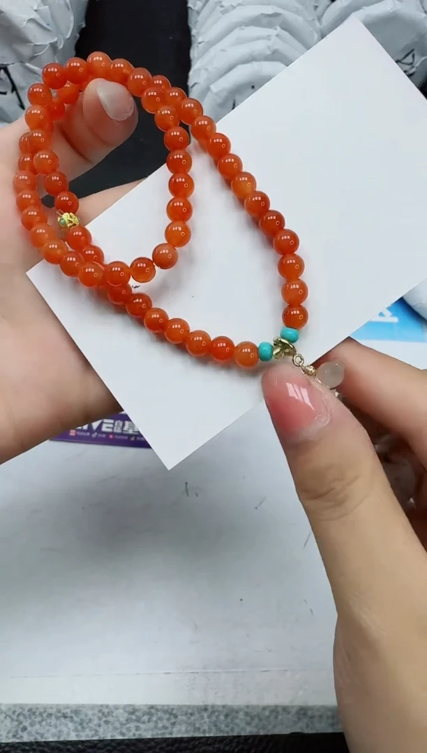 石英质玉手镯未镶嵌小葫芦