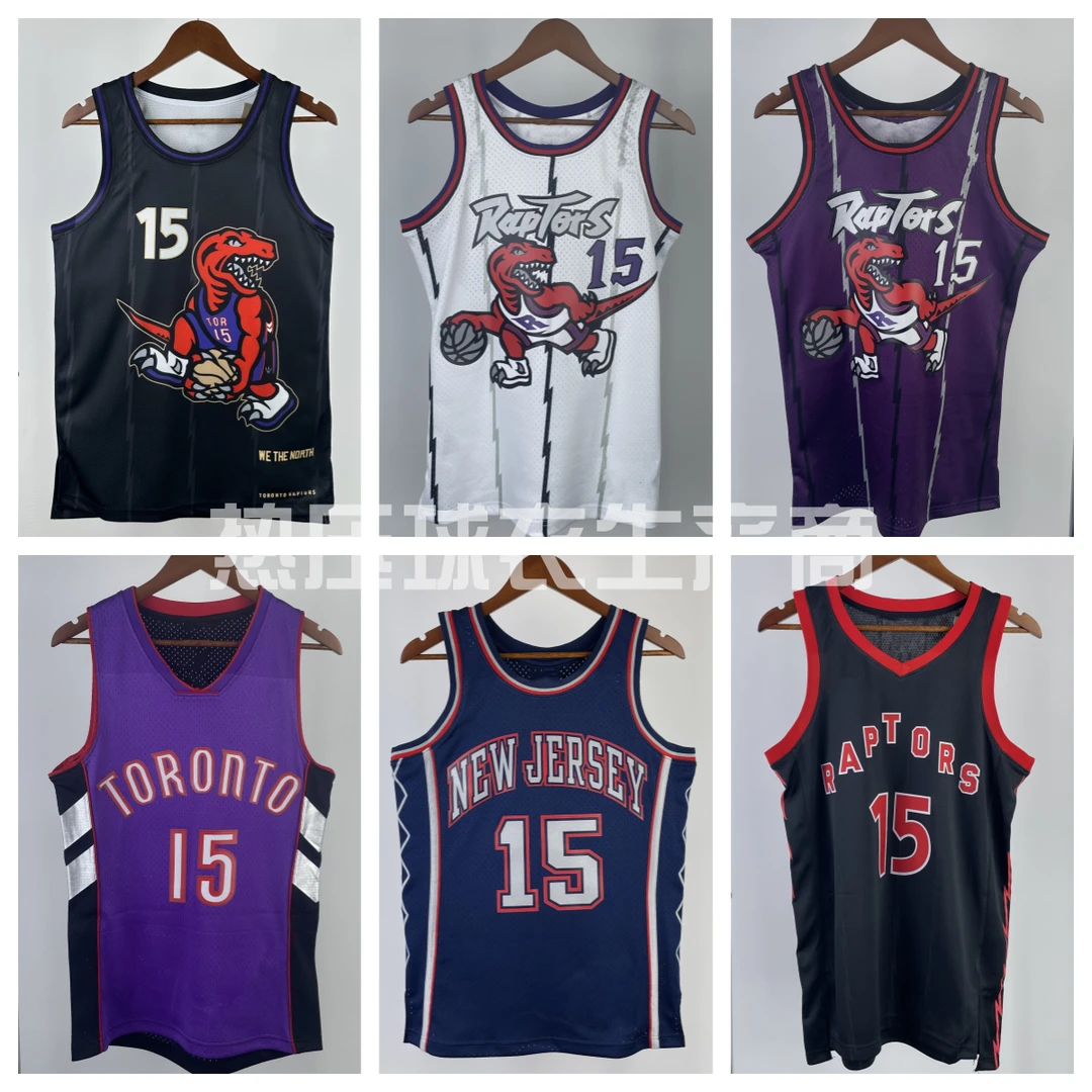 【卡特】[3标]球衣合集SW球迷版篮球服猛龙队热压贴布球衣篮网文斯
