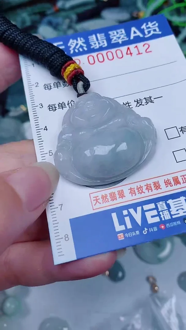 翡翠未镶嵌颈饰00000412