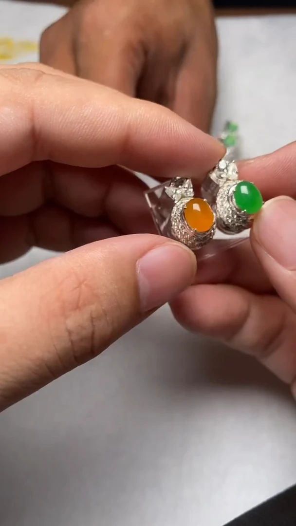 未镶嵌定制翡翠流*、天然缅甸翡翠A货