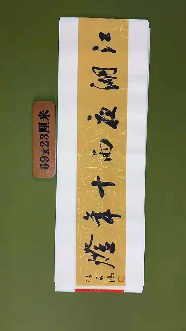 书法书法 张若鸿 尺寸69cm*23cm