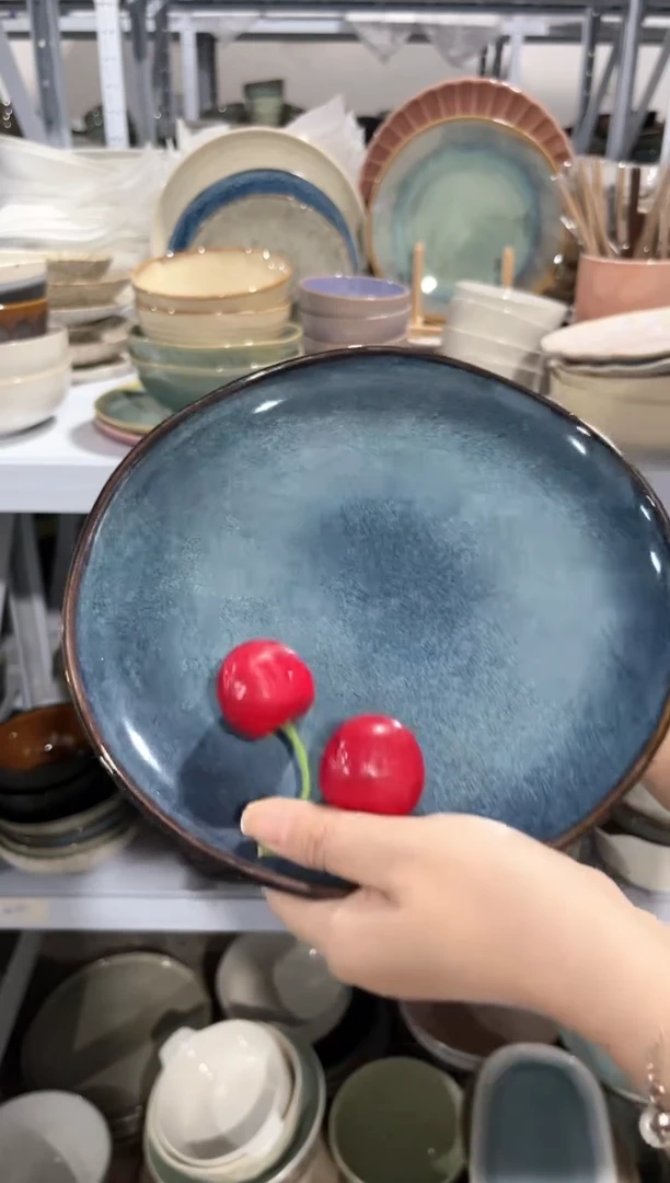 【闪购商品】瓷片外贸尾货微瑕满20包邮X 小盘