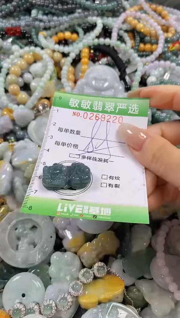 翡翠未镶嵌颈饰闪购0269220多样性发其一