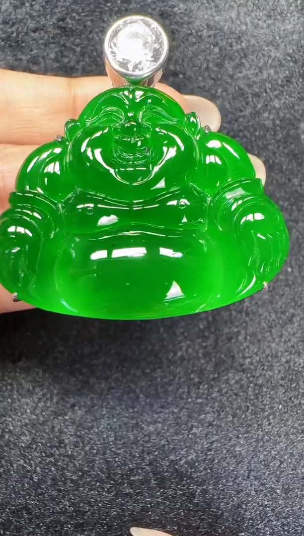 未镶嵌定制翡翠翡翠吊坠114