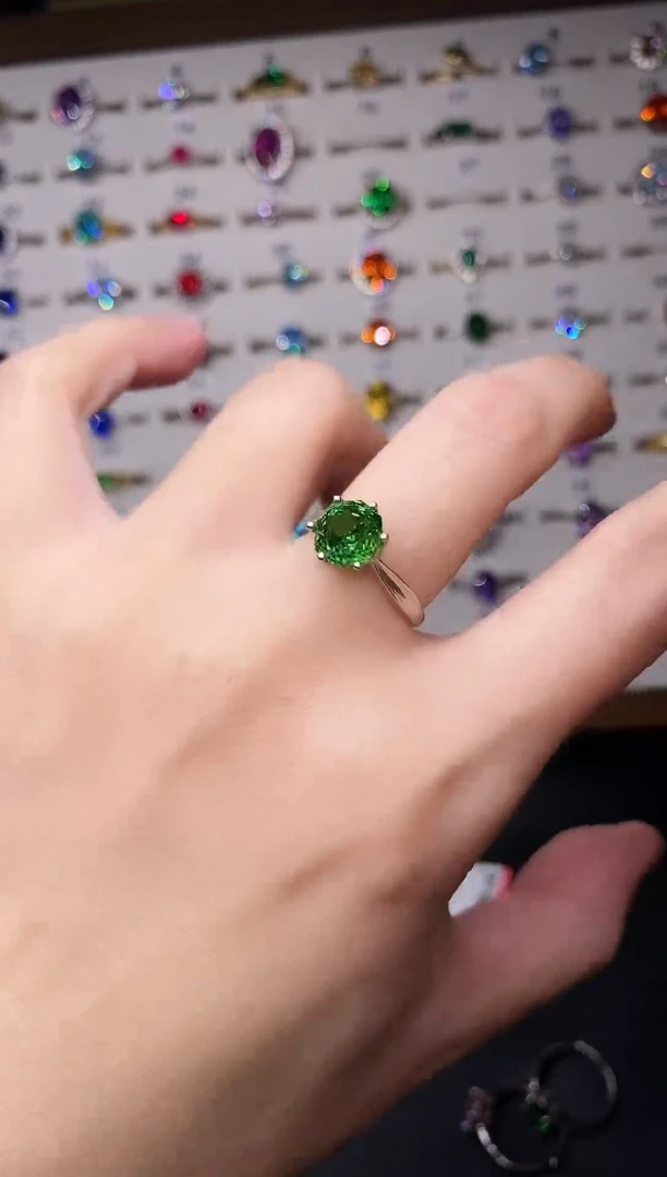 5克拉碧玺（处理）欧美风戒指