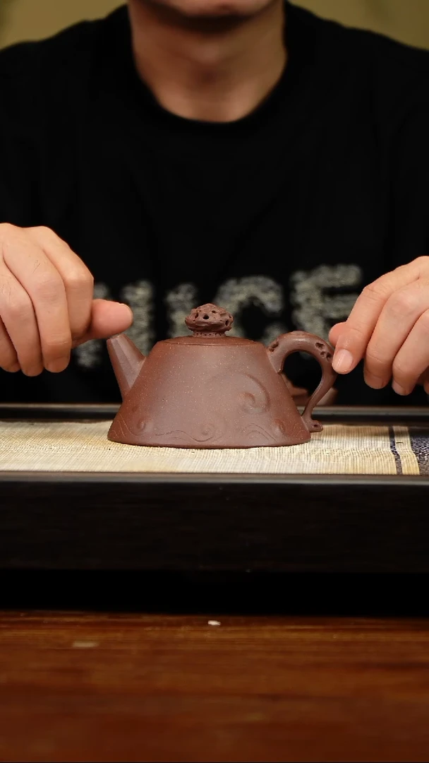 茶壶紫砂天青惊涛