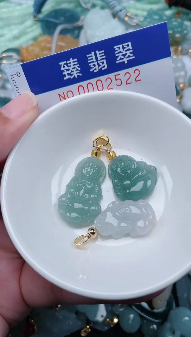 翡翠未镶嵌颈饰.0002522