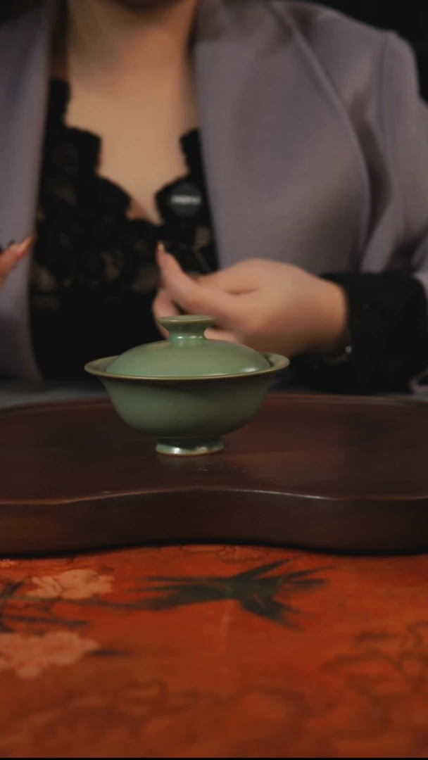 杯子瓷汝州原产地原矿仿古老釉q