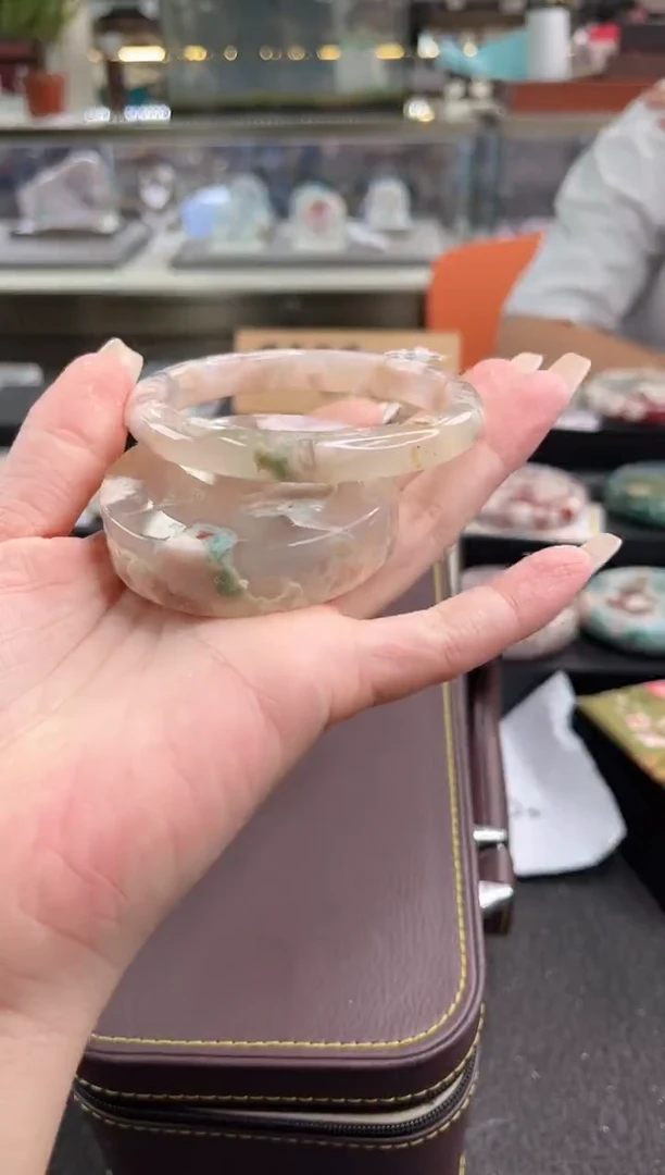 未镶嵌手镯石英质玉60圈口（赠品镯心）S986152