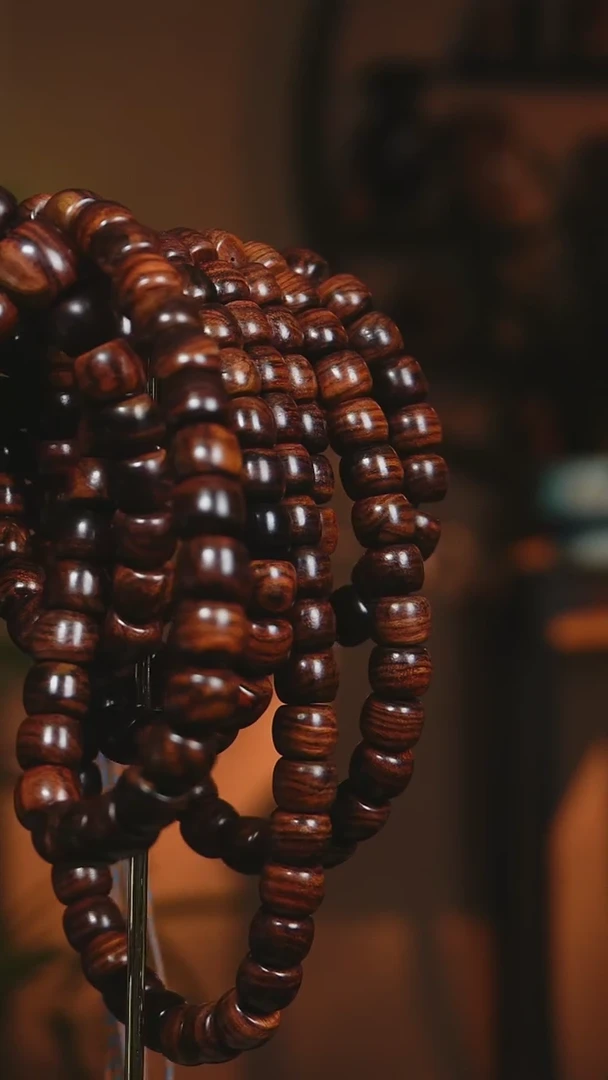 【闪购商品】黄花梨/降香黄檀手串/手链海南黄花梨1.0cm*108