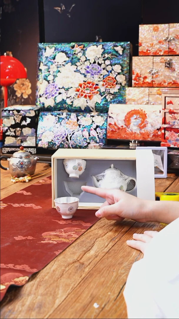 【闪购商品】瓷片豆包儿推荐饰品摆件