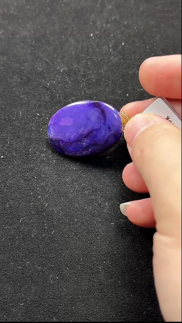 苏纪石（舒俱来）未镶嵌吊坠k金南非老矿舒俱来