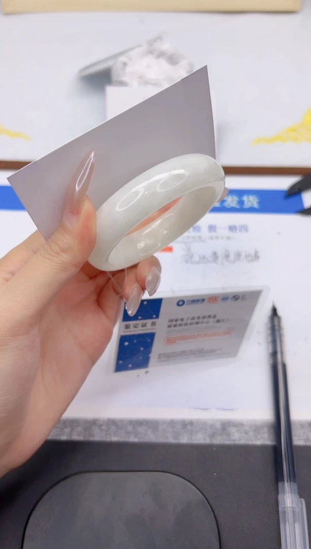 未镶嵌手镯和田玉L102-55.1