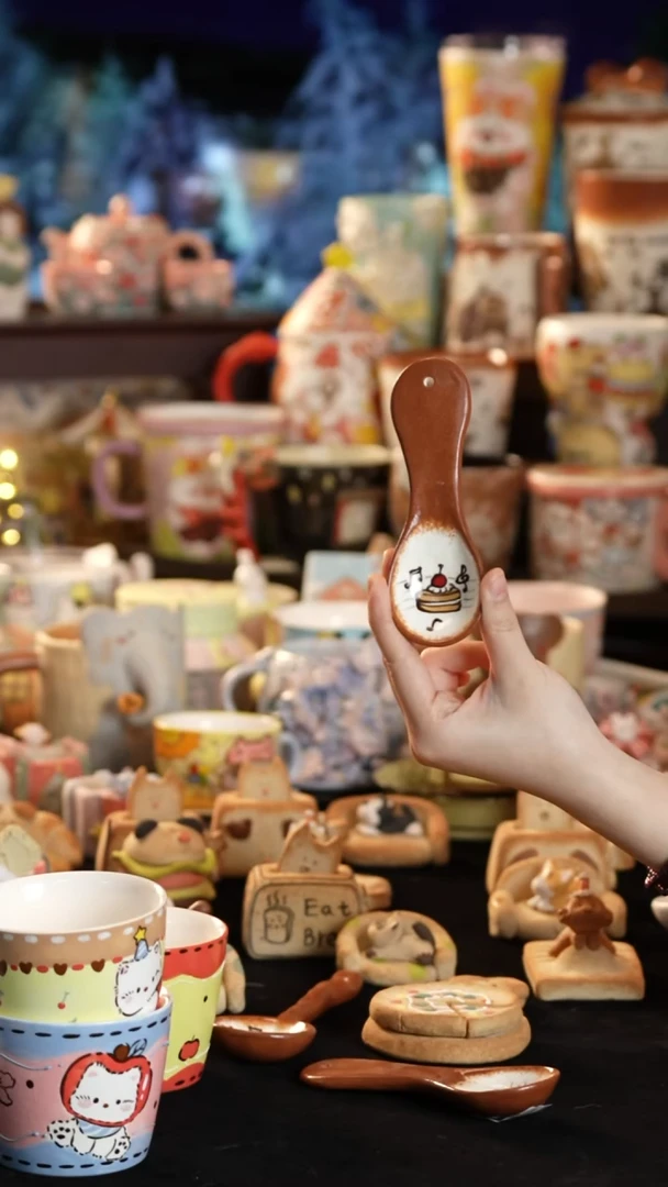 其他陶景德镇釉下彩手绘设计师款陶瓷