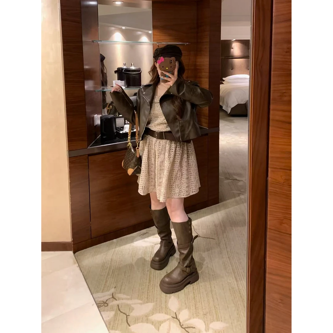 慧芝huizhi 21363抹胸刺绣连衣裙配腰带 定制款 微胖显瘦连衣裙