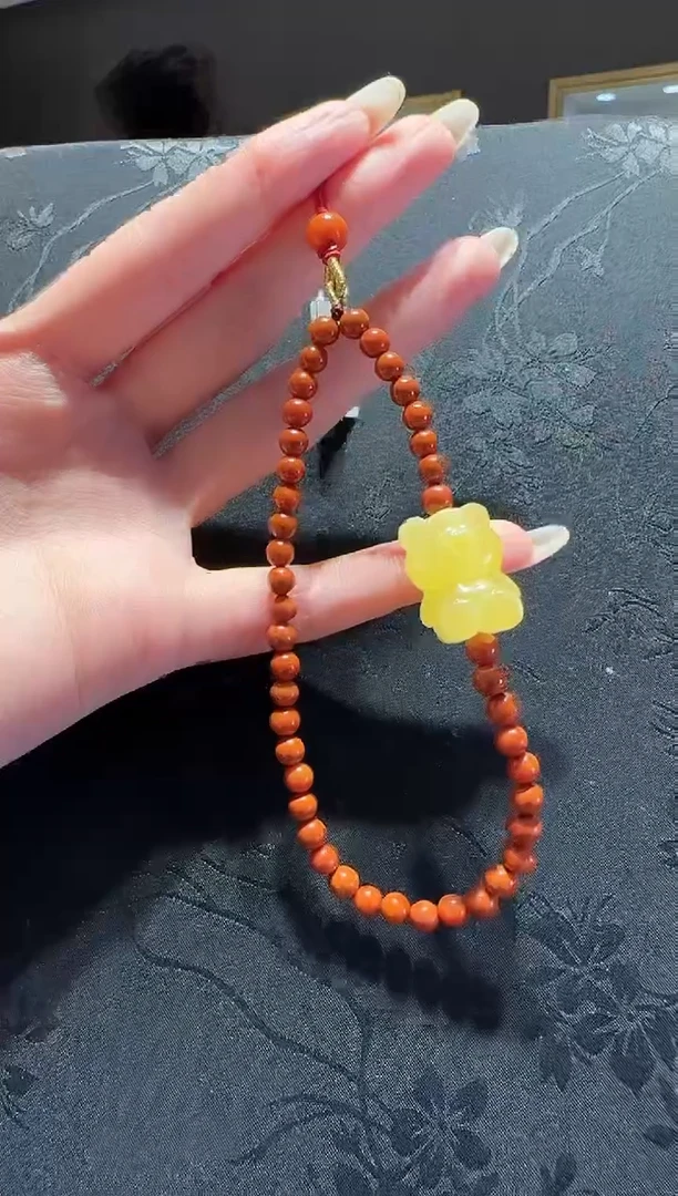 【闪购商品】南红玛瑙手机链未镶嵌南红手机链