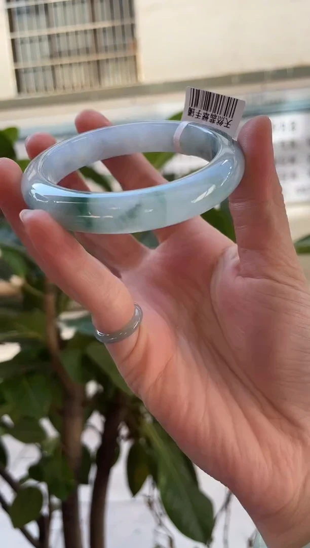 未镶嵌手镯翡翠55正圈