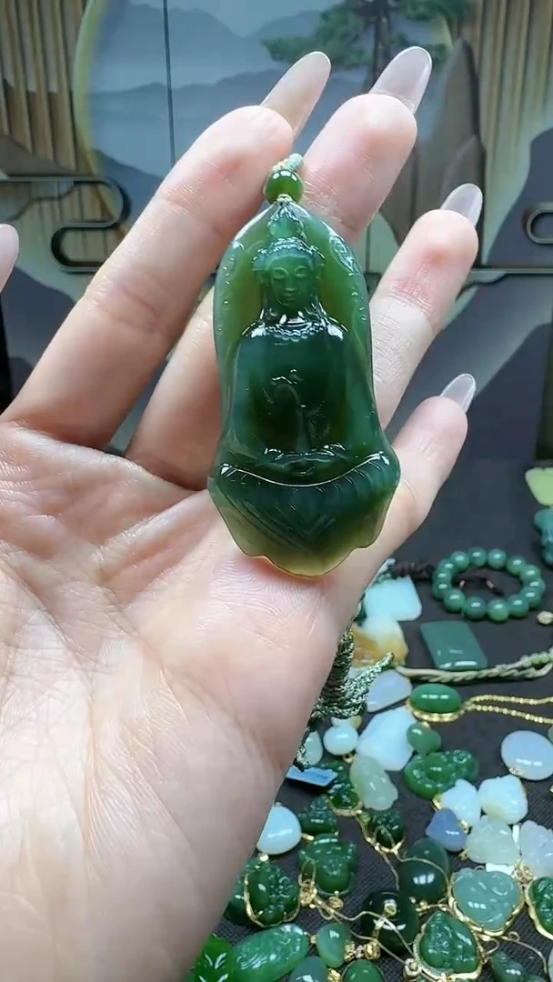 未镶嵌和田玉挂件1