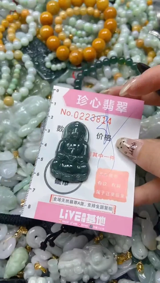 翡翠未镶嵌颈饰闪购0223814