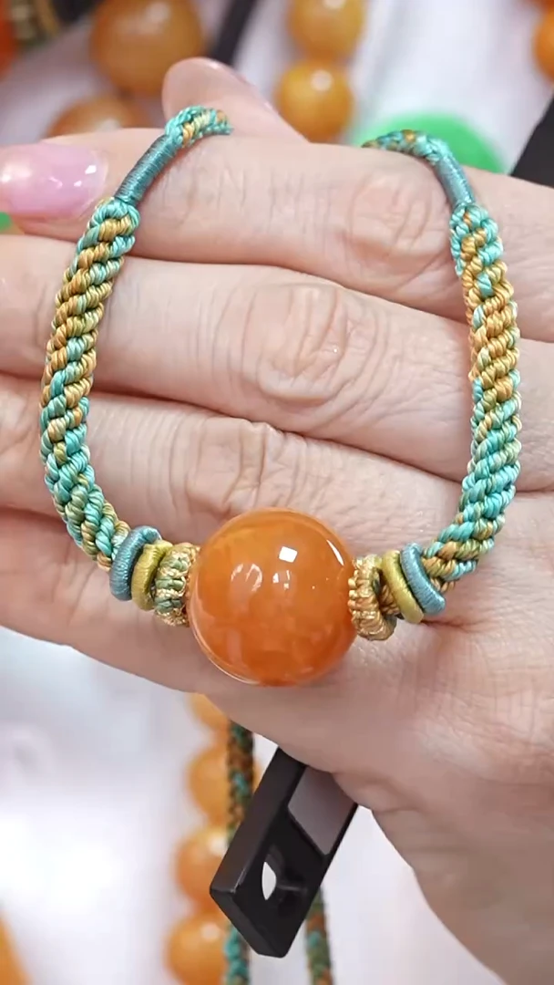 蜜蜡颈饰未镶嵌8768天然蜜蜡珠宝奇石云端妖孽全部保真