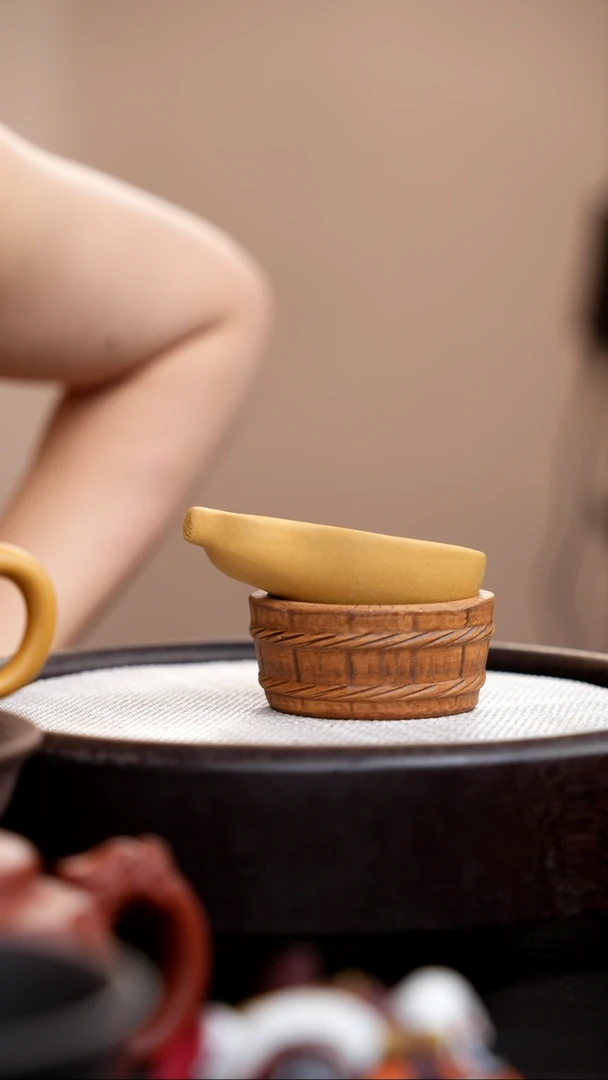 茶壶紫砂段泥葫芦水盆茶漏