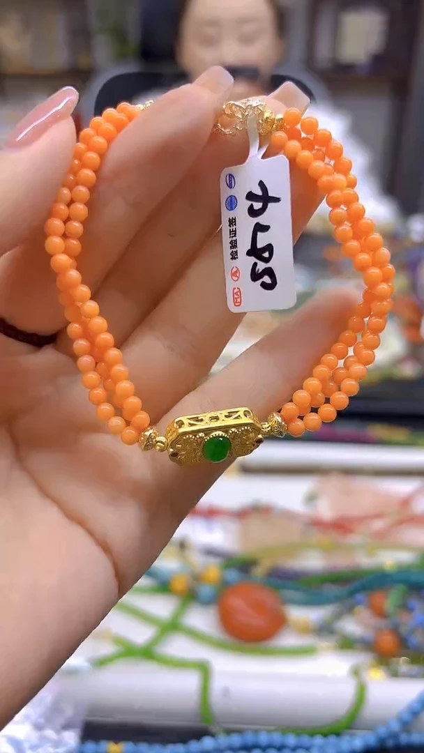 玛瑙/玉髓手链未镶嵌DIY款S514