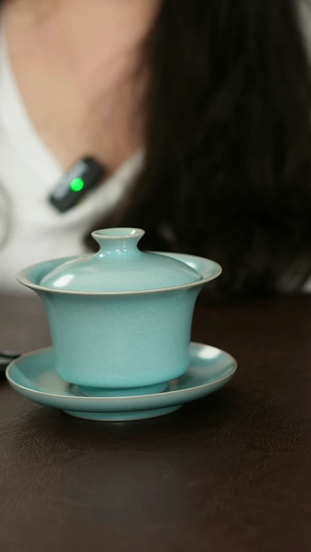 摆件原矿汝宋汝瓷1083