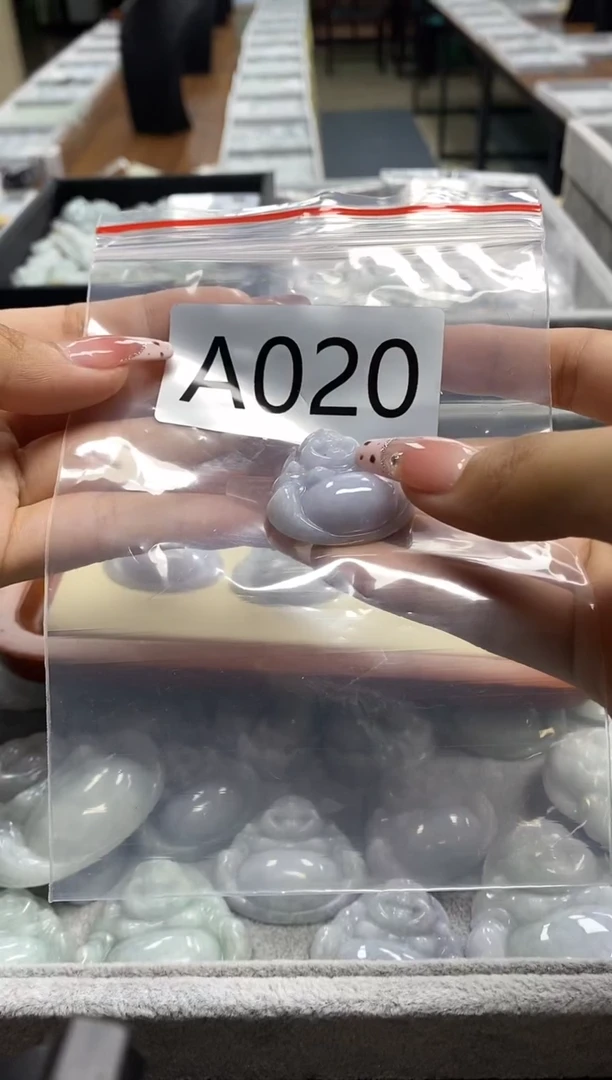 翡翠未镶嵌颈饰a020天然缅甸A货翡翠