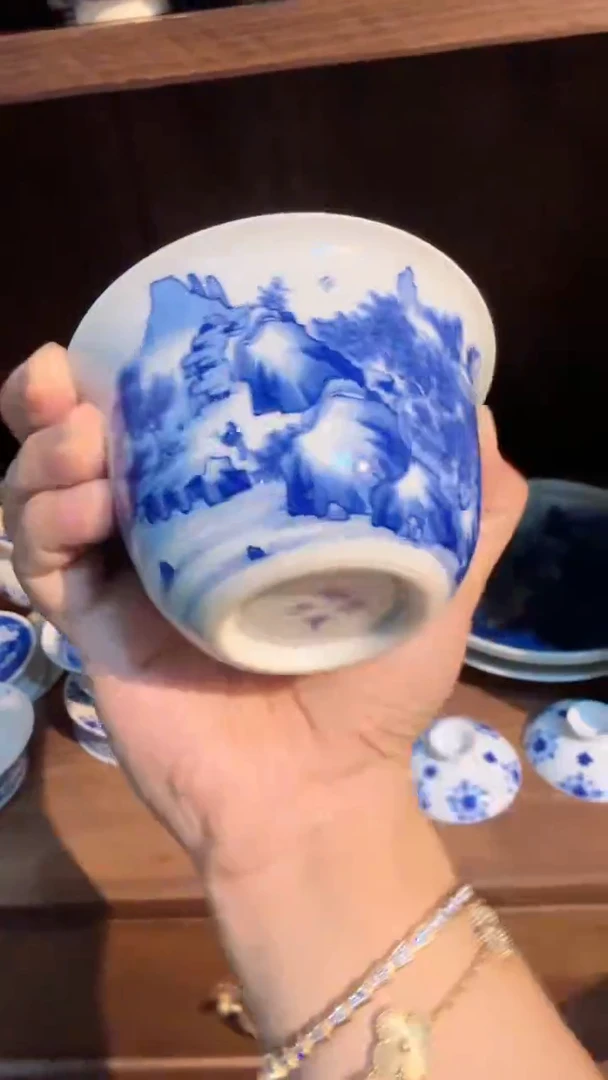 瓷片Y553家庭日用瓷器摆件