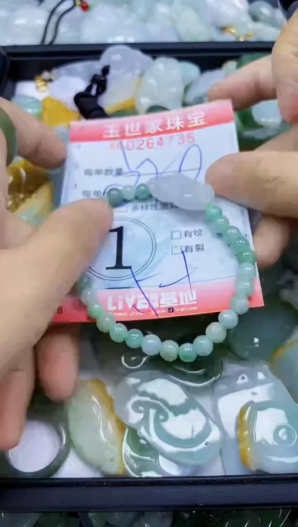 翡翠未镶嵌颈饰闪购0264735多样性发其一