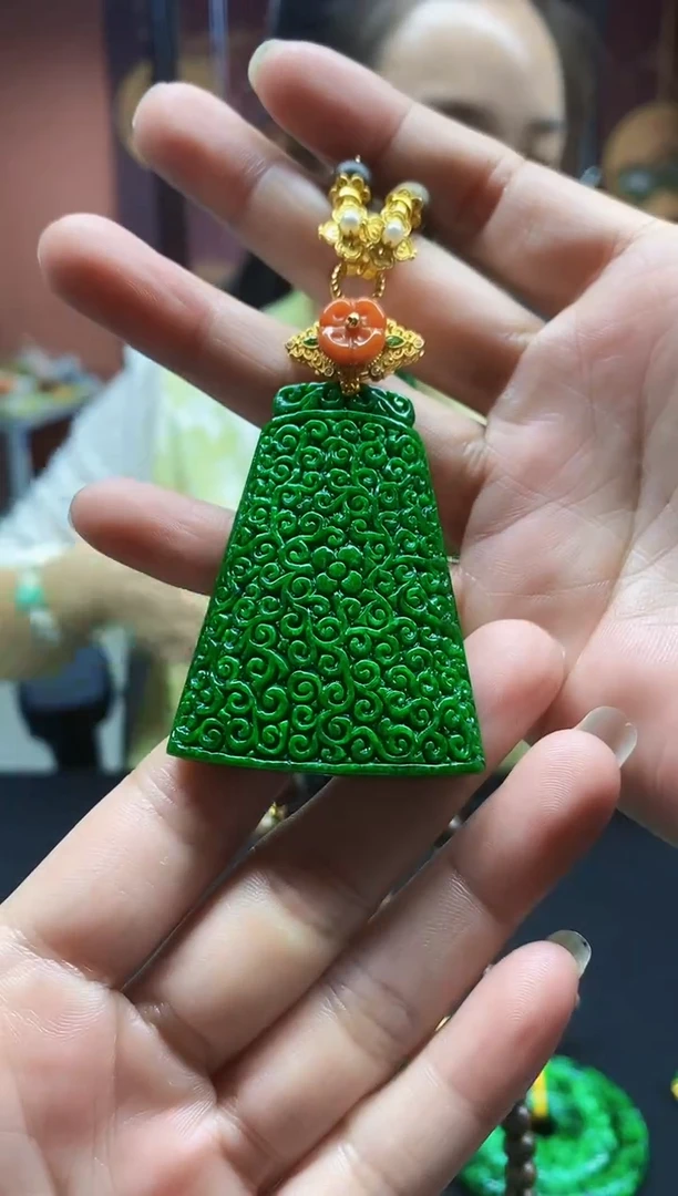 颈饰未镶嵌翡翠翡翠吊坠