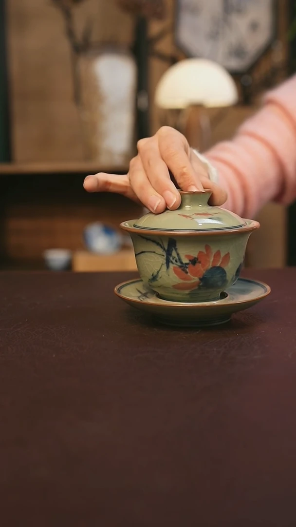 【闪购商品】景德镇陶瓷杯碗柴烧多人