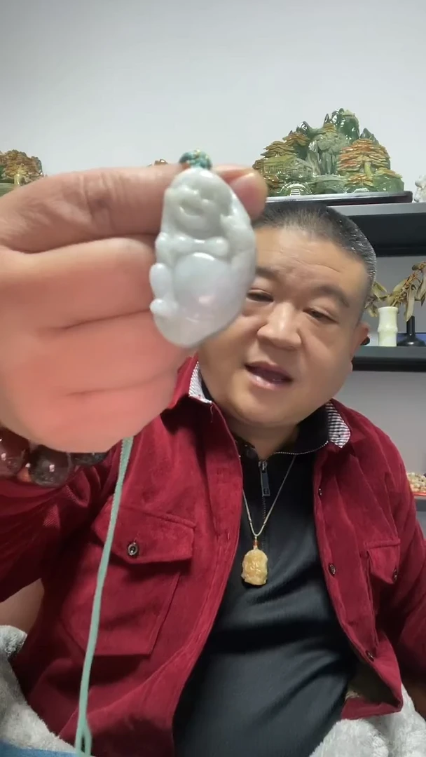 吊坠(赠链)未镶嵌翡翠佛公吊坠