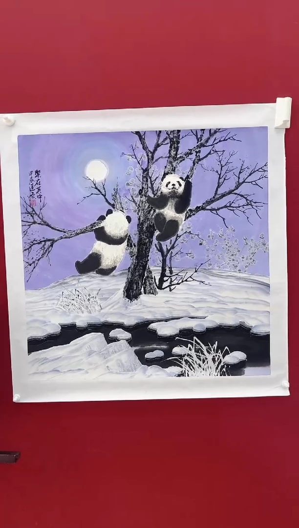 国画吕延冬老师画作