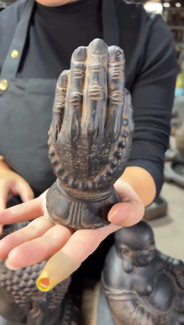 陶土【火山泥】求佛手