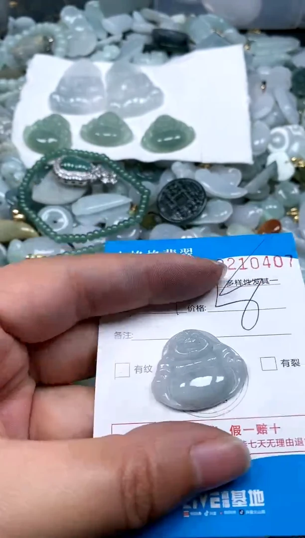 【闪购商品】翡翠颈饰未镶嵌闪购商品0210407