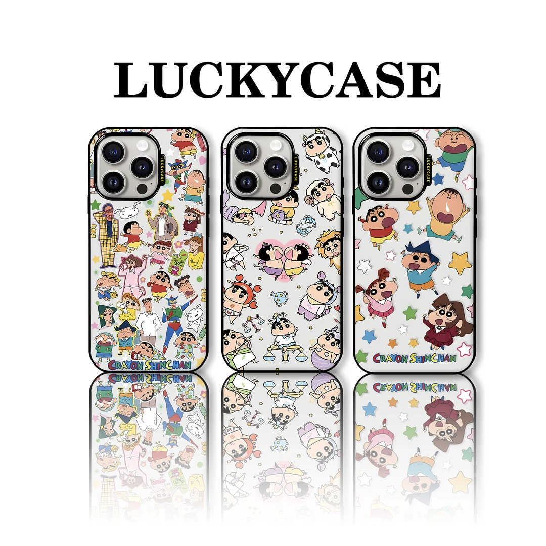 Lucky Case 原创〖小新系列〗适用苹果iPhone13-16Promax个性防摔
