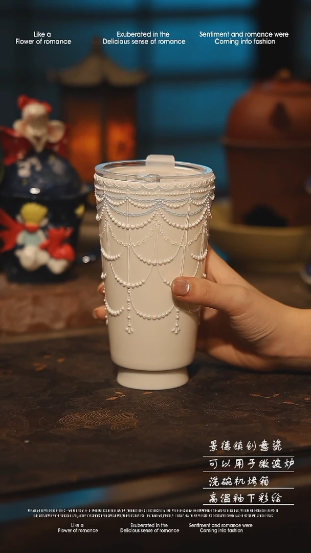 陶瓷景德镇高温釉下彩手工手绘款式