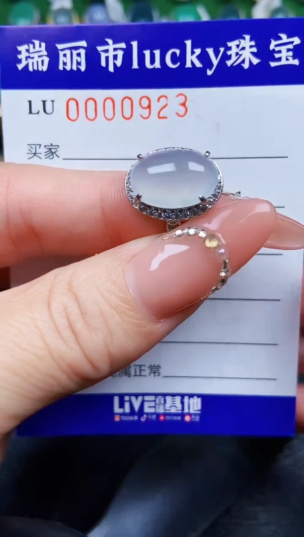 【闪购商品】翡翠颈饰银S925镶嵌0923