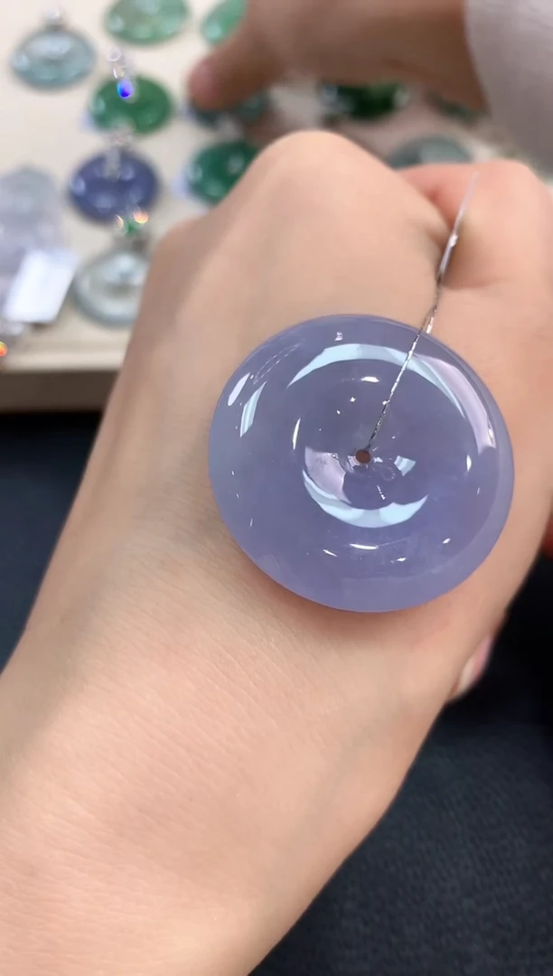 【闪购商品】翡翠吊坠(不含链)未镶嵌b63有色差多样性一件发货