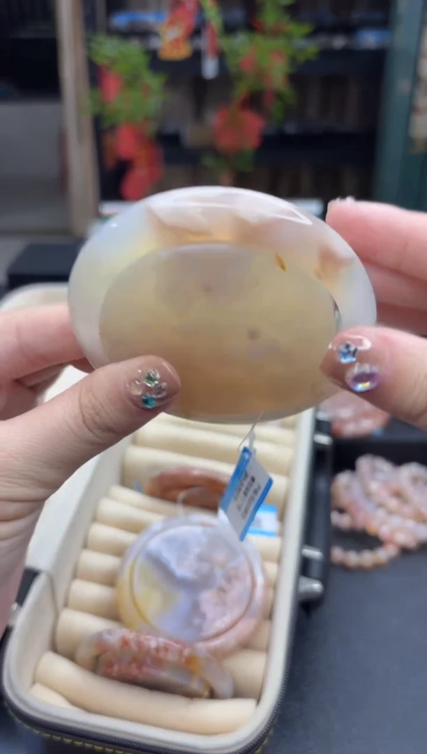 【闪购商品】石英质玉手镯未镶嵌672（61圈赠送镯心）