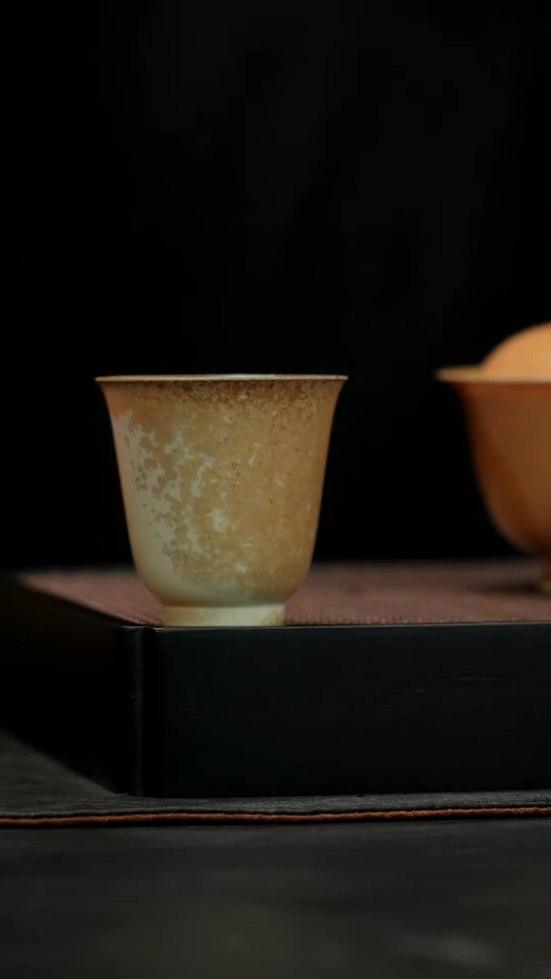 金丝楠木落灰闻香杯60ml