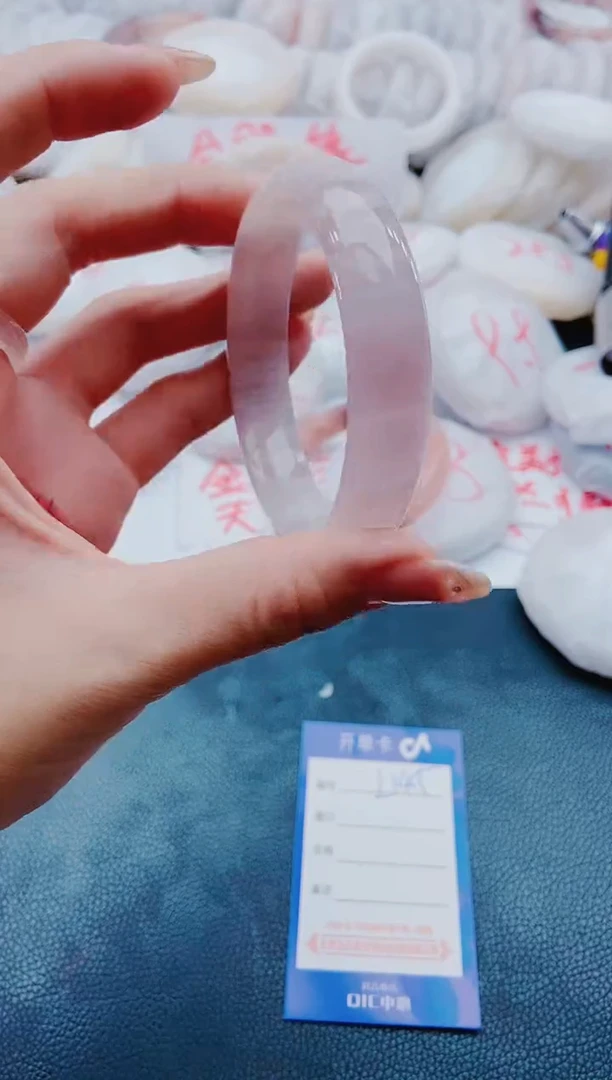 未镶嵌手镯石英质玉L145-60-61