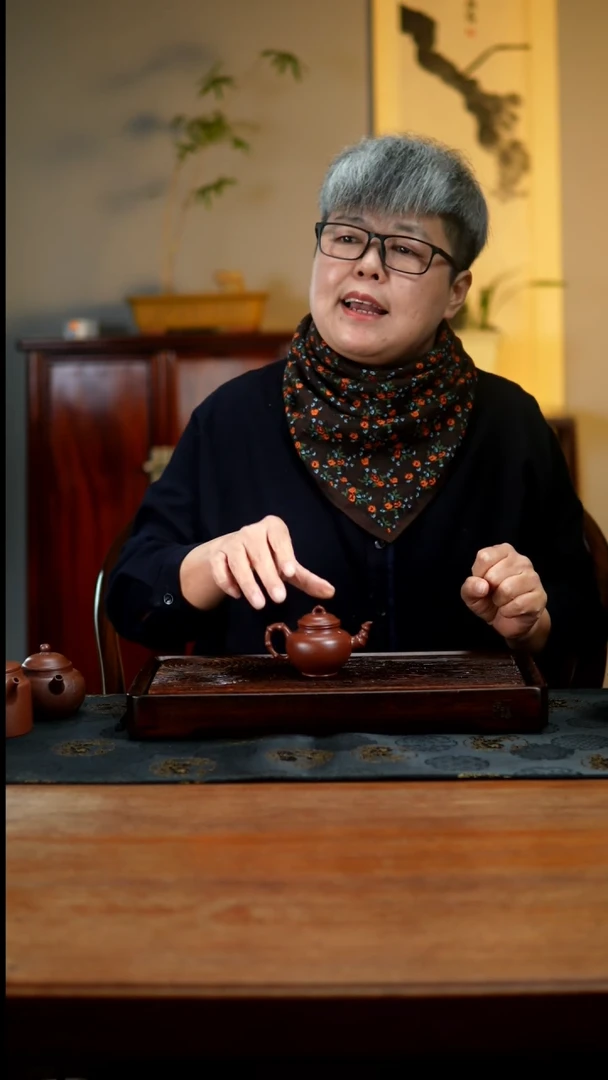 【闪购商品】紫砂茶壶黄龙山原矿朱泥竹节33