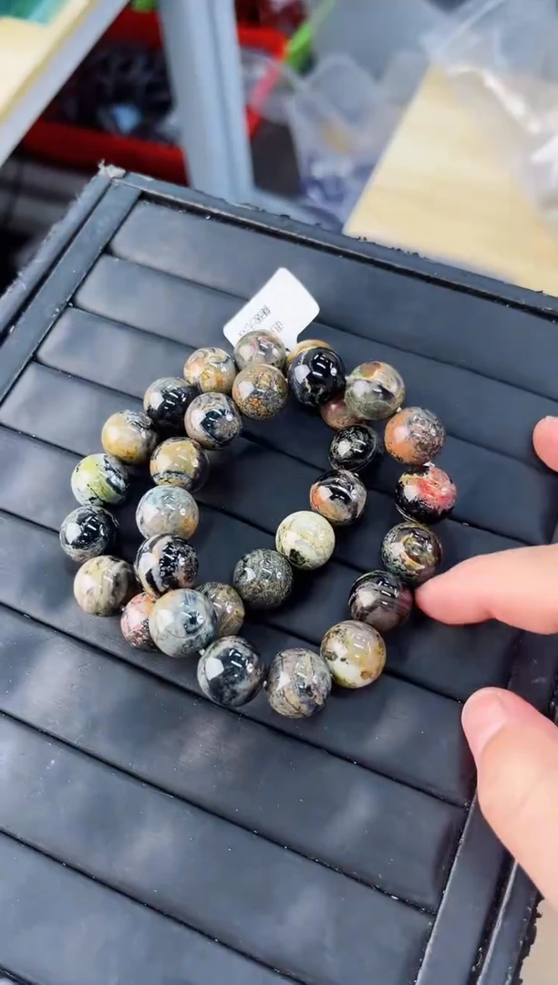无非金属彼得药王石手串多样性发其一