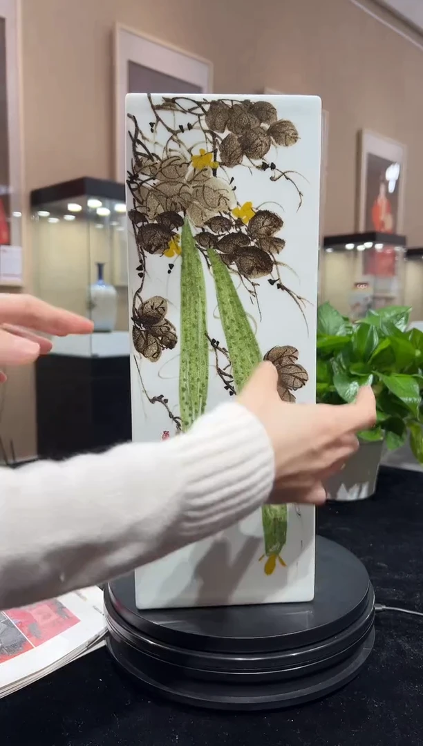 其他瓷崔景哲-瓷器-L方-事事如意