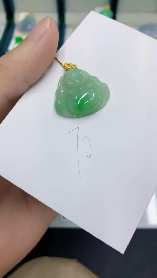 颈饰未镶嵌翡翠翡翠